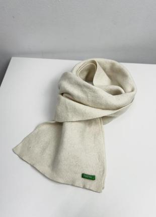 Шарф united colors of benetton wool scarf