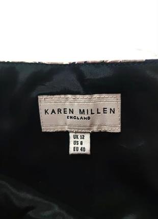 Karen millen костюм юбка топ банты кружево /8916/9 фото