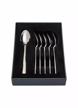 Joop! espressolöffel set satiniert (ye12002a37) набор ложек для эспрессо с сатиновым покрытием, 6 шт. новый!!!