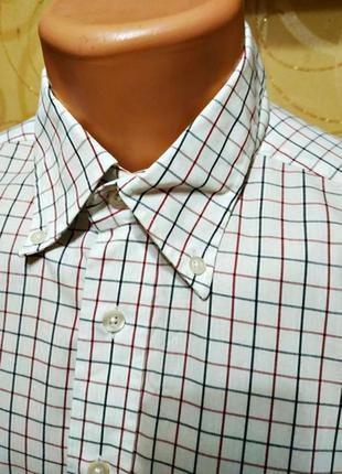 Высокого немецкого качества хлопковая рубашка non iron бренда из нитеньки eterna.4 фото