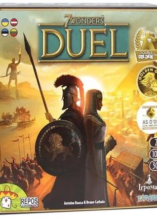 Настольная игра 7 wonders duel (7 чудес дуэль) (украинское издание)