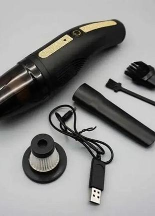 Пылесос автомобильный car vacuum cleaner hy05 на аккумуляторе