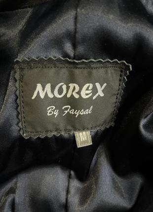 Шуба куртка синяя трансформер morex с песца м, турция4 фото