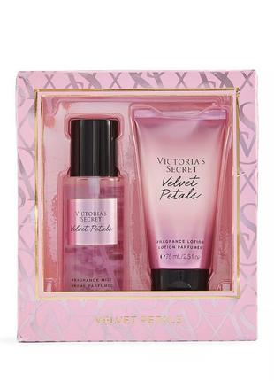 Подарок на праздники, набор velvet petals victoria’s secret