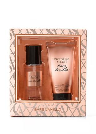 Подарок на праздники, набор bare vanilla victoria’s secret