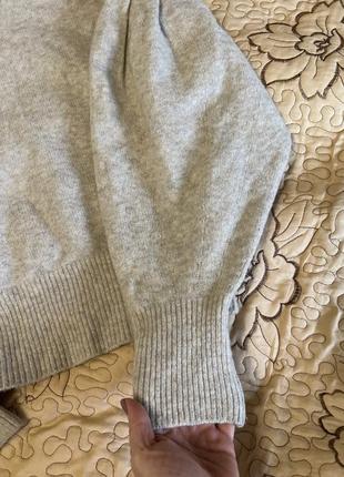 Кофта женская h&amp;m оверсайз свитшот свитер теплый классный стильный модный красивый3 фото