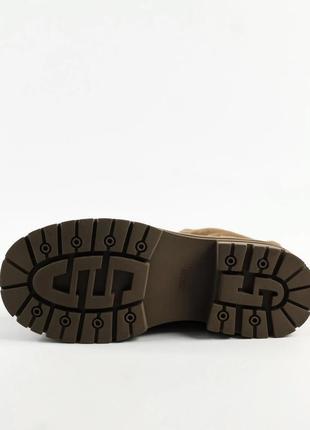 Класні замшеві черевики на шнурках prima d`arte3 фото