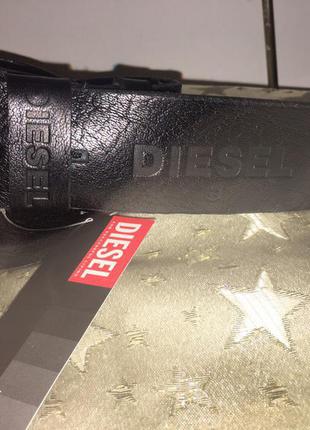 Ремінь брендовий шкіряний diesel 2
