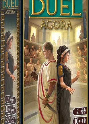 Настільна гра 7 wonders duel: агора (7 чудес. дуель) (українською)