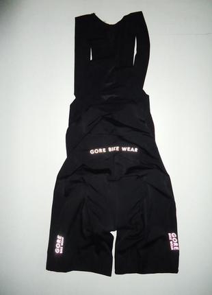 Велошорты  gore bike wear power 3.0 bibshorts black (xl)4 фото