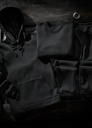 Шикарный мужской зимний комплект 3 в 1