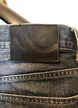 Темносерые джинсы фирмы ltb, 34l50 размера. в очень хорошем состоянии.4 фото