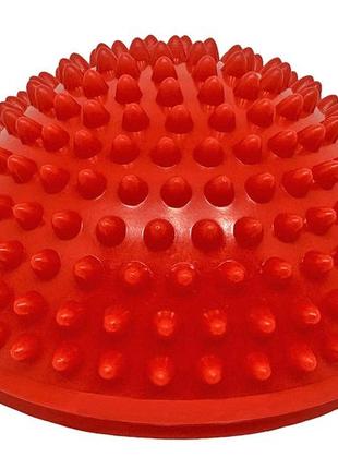 Півсфера масажна кіндербол easyfit 16 см м'яка червона