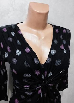 117.високої англійської якості віскозна блузка модного британського бренду laure ashley3 фото