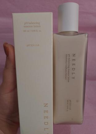 Лосьон для лица ph 5,5 с экстрактом альбатрела

needly ph balancing essence lotion