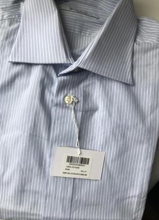 Продам рубашку мужскую camicissima (италия) размер 41, slim fit, длинный рукав