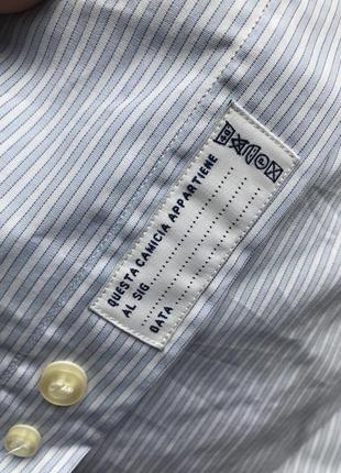 Продам рубашку мужскую camicissima (италия) размер 41, slim fit, длинный рукав4 фото