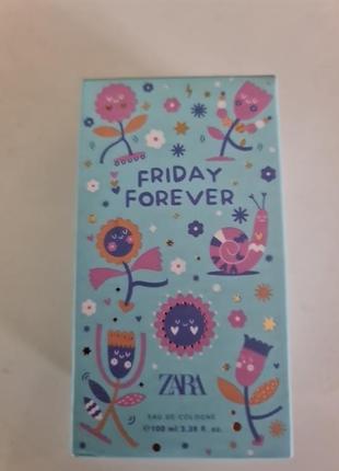 Для дівчаток парфуми дитячі zara friday forever edt 100ml2 фото