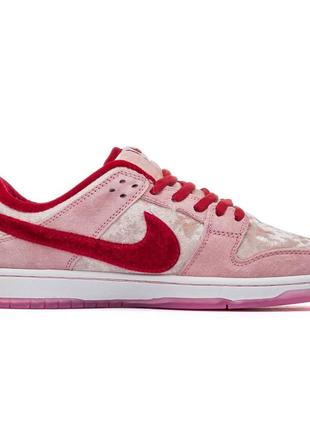 Мужские кроссовки nike sb dunk low х strangelove skateboards6 фото