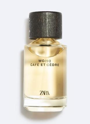 Zara cafe et cedre 100ml edp2 фото