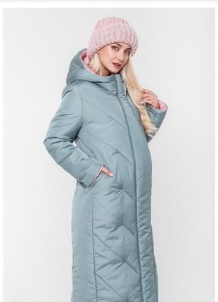 Зимнее пальто куртка для беременных2 фото
