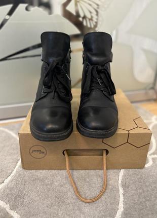 Respect ботинки ботинки на шнуровке натуральная кожа кожа кожаные на зиму зимние5 фото