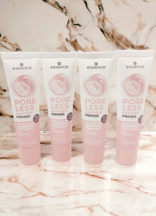 Праймер для обличчя essence poreless partner primer з ефектом звуження пор, 30 мл