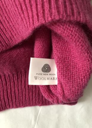 Новый шерстяной свитер. woolmark.шотландская шерсть.9 фото