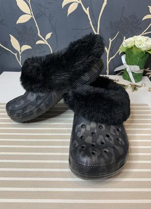 ⚜️❤️crocs на хутрі, тапки ,р 36, стан нових