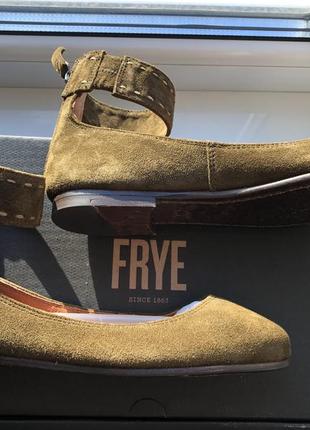 Балетки frye carson ankle ballet flat3 фото