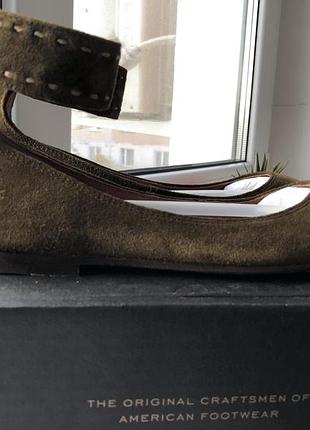 Балетки frye carson ankle ballet flat6 фото