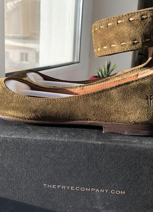 Балетки frye carson ankle ballet flat10 фото