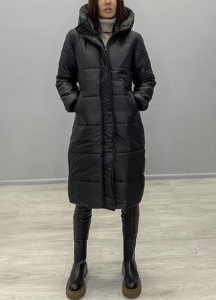 Тепла зимова куртка пуховик пальто5 фото