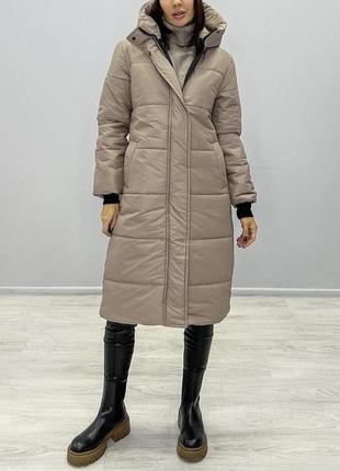 Тепла зимова куртка пуховик пальто6 фото