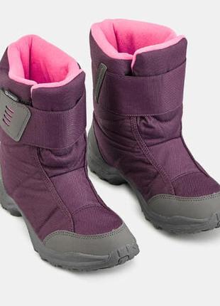 Зимові термо ботинки quechua waterproof7 фото