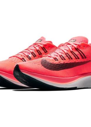 Кроссовки nike zoom fly оригинал беговые для бега яркие 32 фото