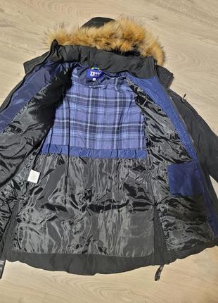 Куртка удлиненная зимняя 140-1525 фото
