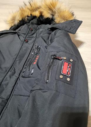 Куртка удлиненная зимняя 140-1527 фото