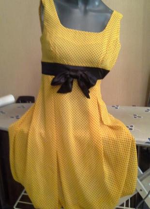 Платье сарафан шифон лето