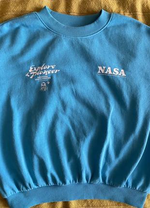 Кофта свитшот nasa h&m divided