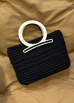 В‘язана сумка ручної роботи