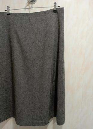 Стильная, твидовая юбка, пуговки4 фото