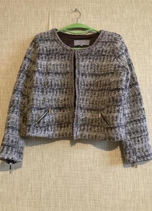 Укороченный кардиган из альпаки