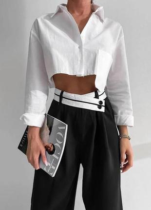 Брюки палаццо 8