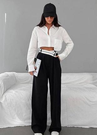Брюки палаццо 2