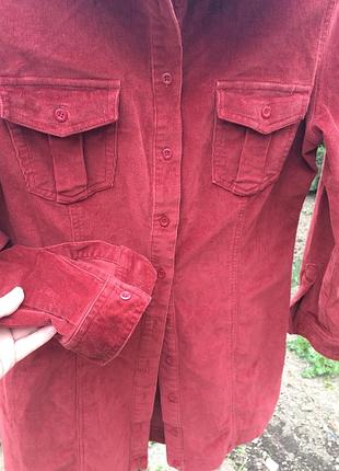 Рубаха  длинная вельвет