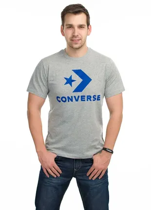 Мужская серая футболка converse