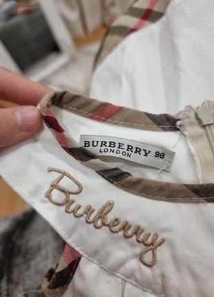 Платье burberry 98см london 2-3 года на девочку платья платье детское9 фото