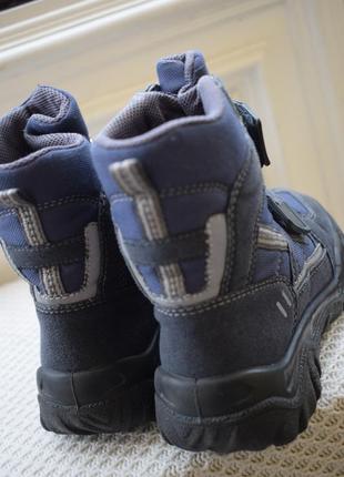 Зимові черевики сноубутси на липучках термоботки мембранні superfit goretex р. 32 20,8 см4 фото