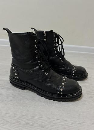 Черевики зимові з натуральної шкіри